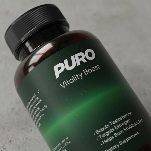 Cápsulas PURO™ | El secreto para deshincharte de forma 100% natural y recuperar tu cuerpo de hombre.